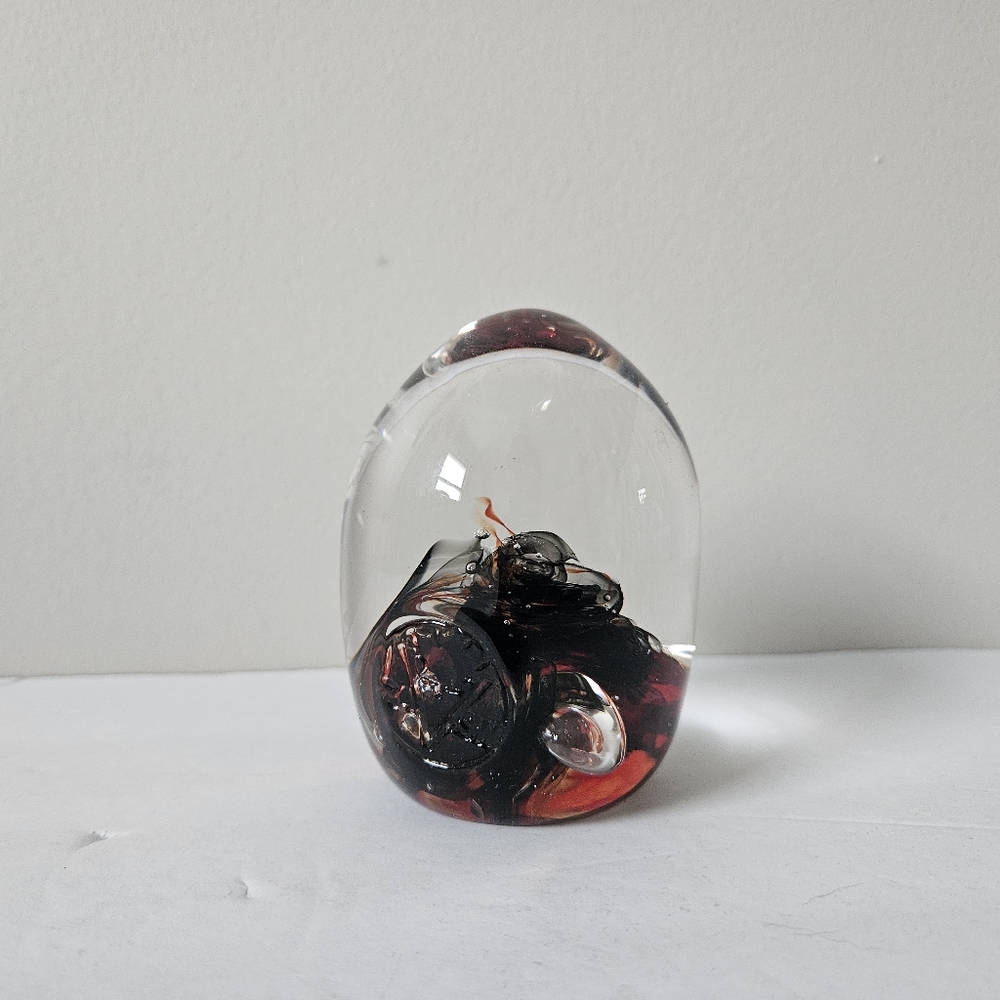 Handblown Glass Paperweight